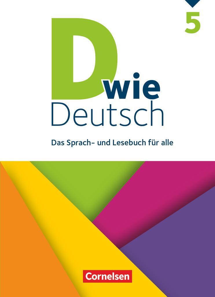 Cover: 9783062000003 | D wie Deutsch - Allgemeine Ausgabe 5. Schuljahr - Schülerbuch | Zander