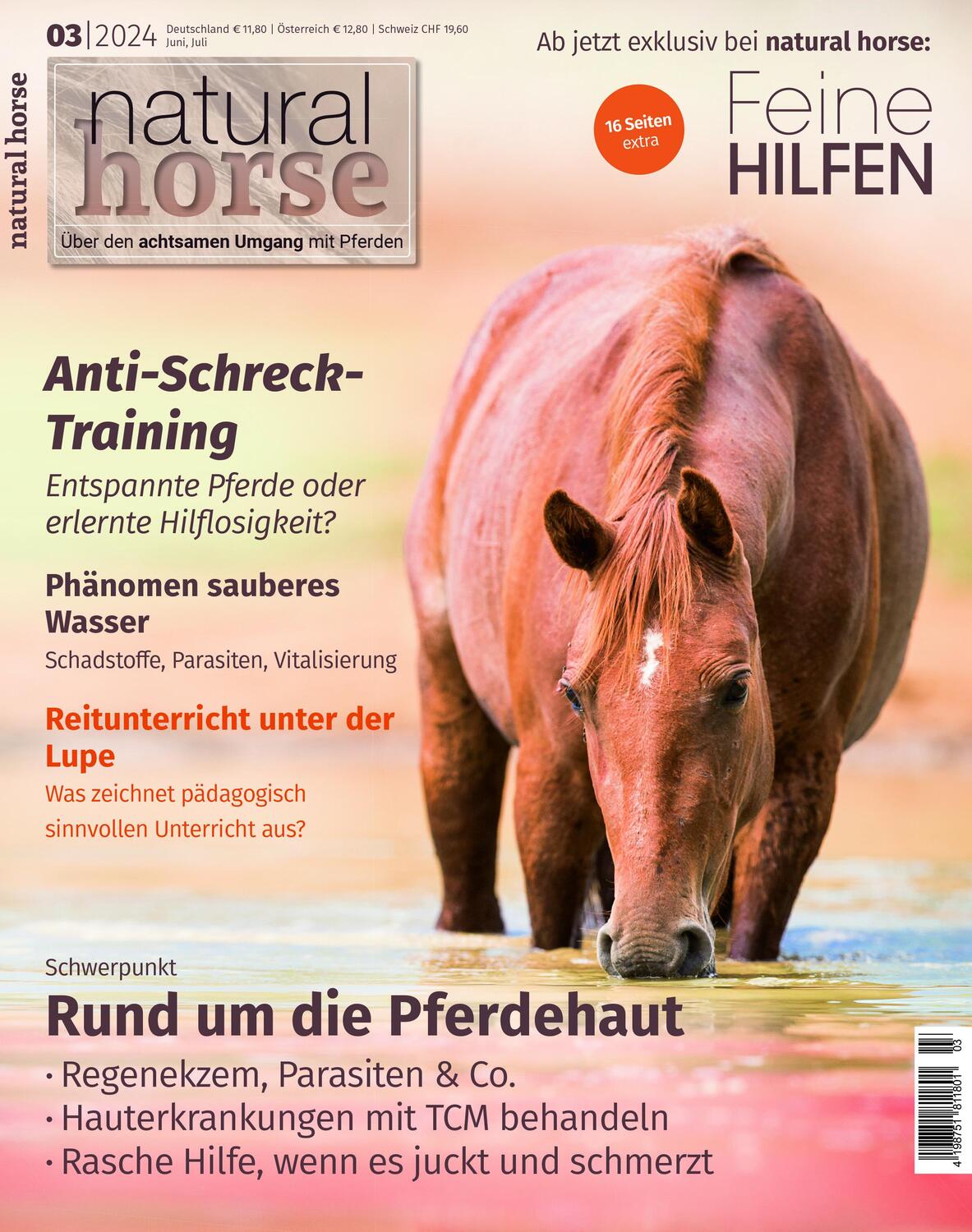 Cover: 9783958471511 | Natural Horse 51 - Rund um die Pferdehaut | Martina Kiss | Taschenbuch