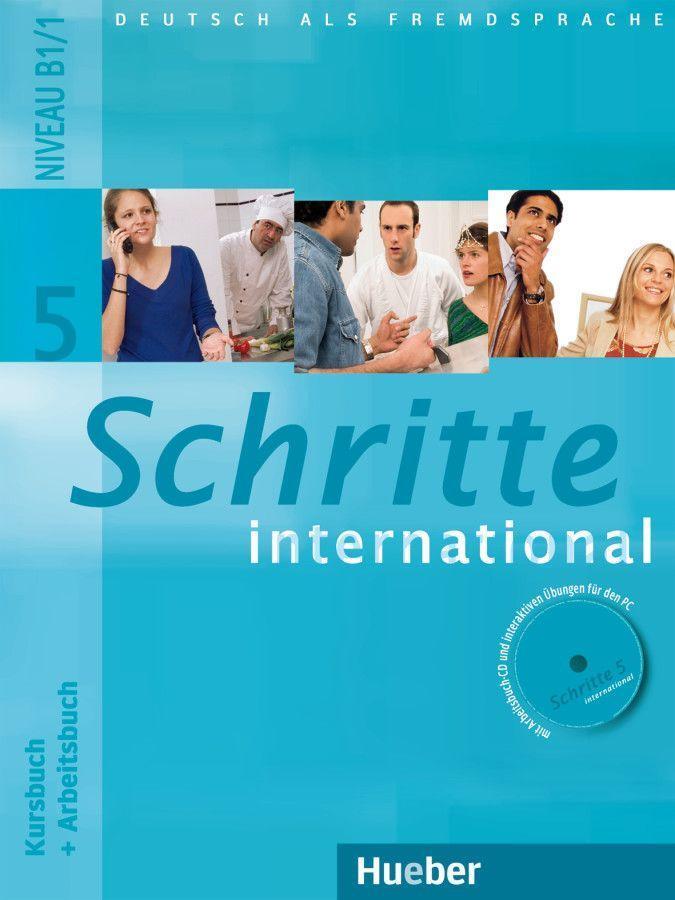 Cover: 9783190018550 | Schritte international 5. Kursbuch + Arbeitsbuch mit Audio-CD zum...