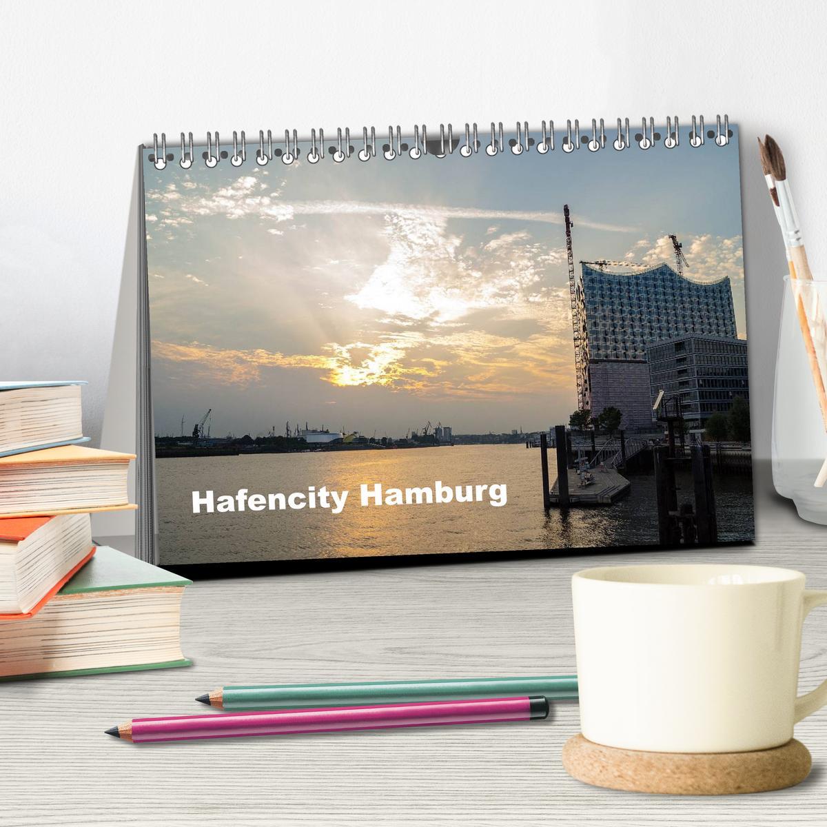 Bild: 9783435672431 | Hafencity Hamburg - die Perspektive (Tischkalender 2025 DIN A5...