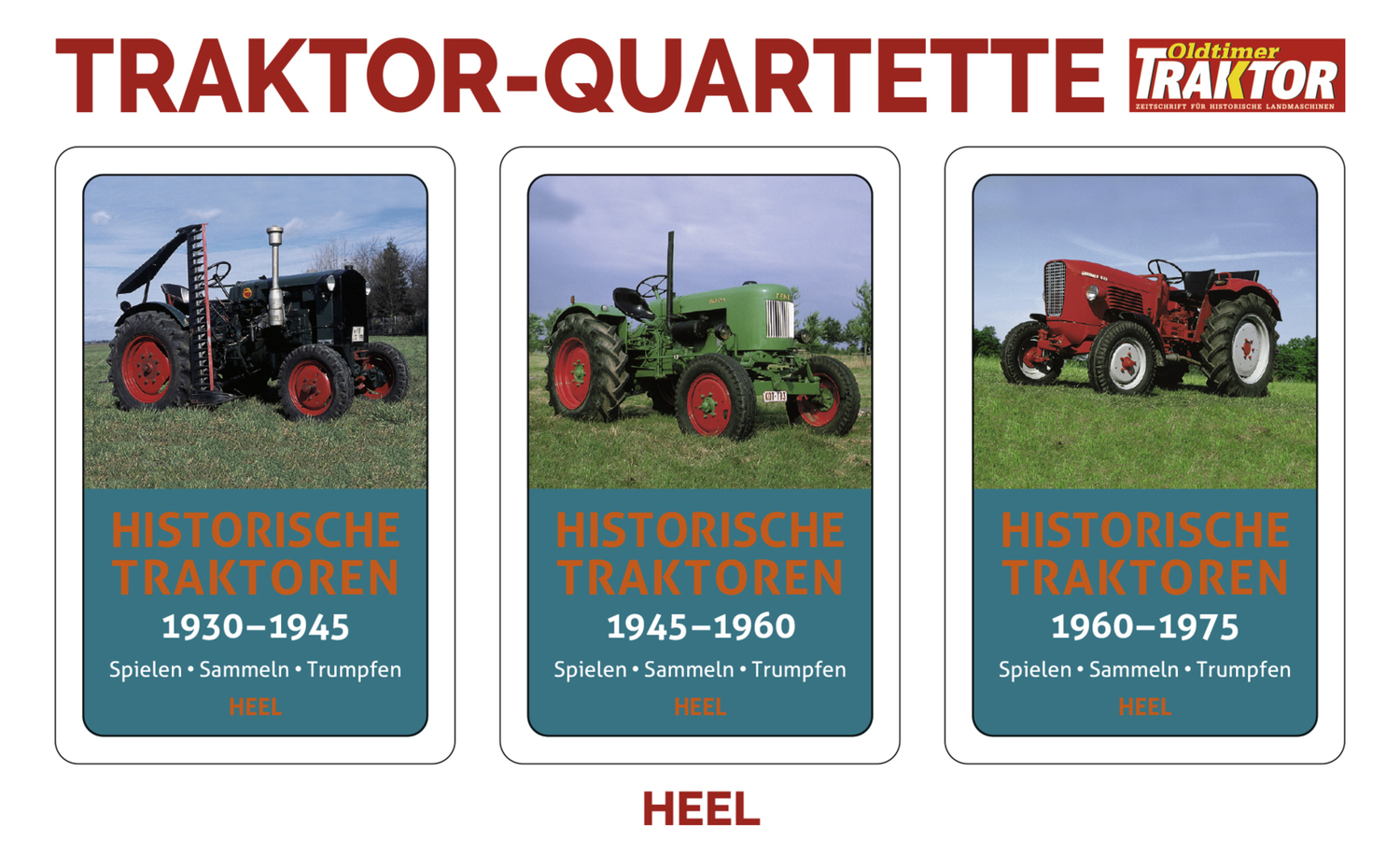 Cover: 9783898808323 | Historische Traktoren (Kartenspiel) | Spiel | 96 S. | Deutsch | 2020