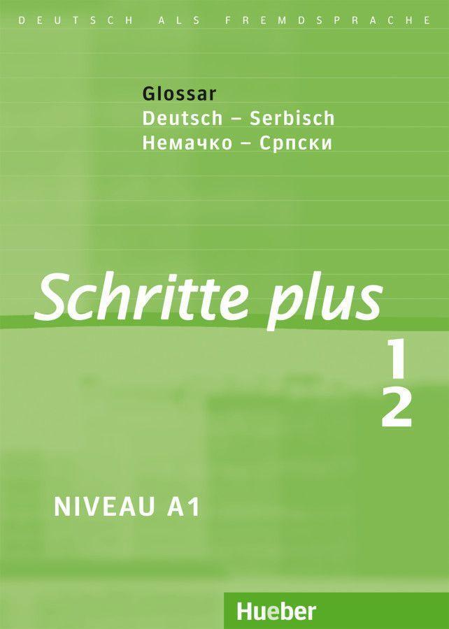 Cover: 9783191219116 | Schritte plus 1+2. Glossar Deutsch-Serbisch | Deutsch als Fremdsprache