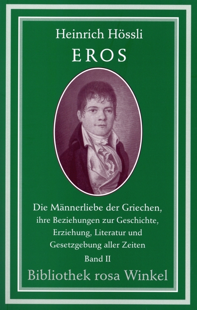 Cover: 9783861490579 | Eros, Die Männerliebe der Griechen, ihre Beziehungen zur...