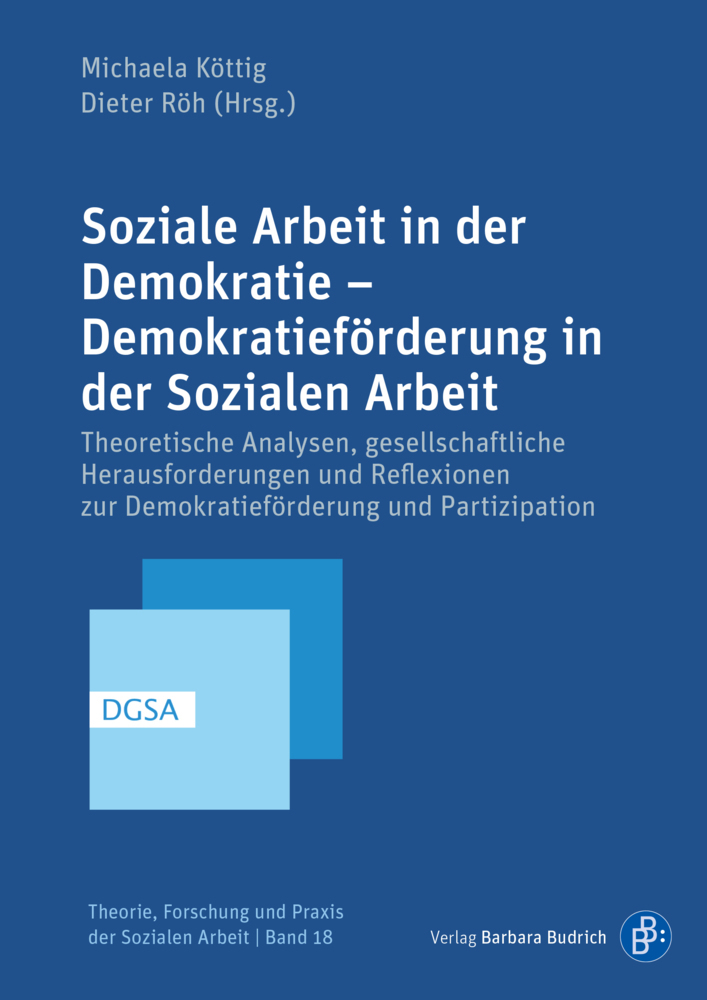 Cover: 9783847422976 | Soziale Arbeit in der Demokratie - Demokratieförderung in der...