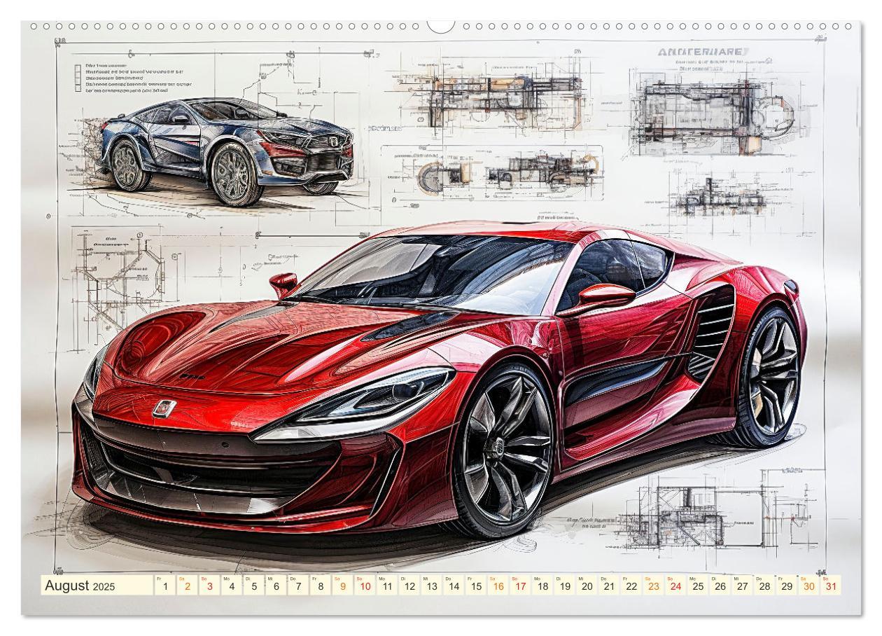 Bild: 9783383880124 | Blickpunkt Auto Design Zukunft (hochwertiger Premium Wandkalender...