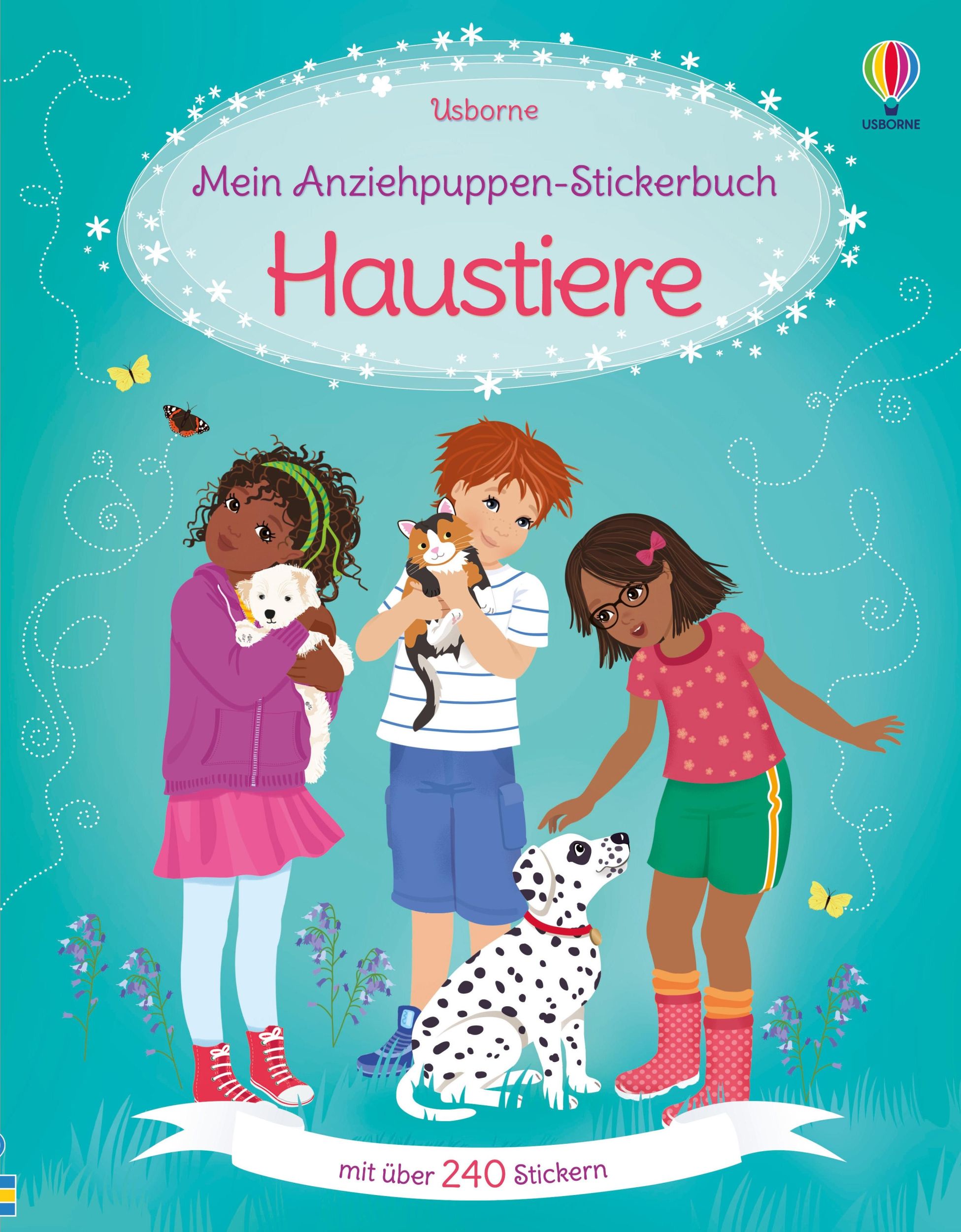 Cover: 9781035702763 | Mein Anziehpuppen-Stickerbuch: Haustiere | Taschenbuch | 44 S. | 2024