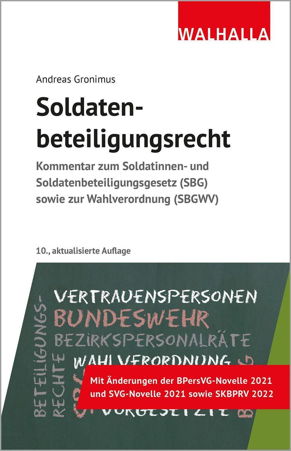 Cover: 9783802962196 | Soldatenbeteiligungsrecht | Andreas Gronimus | Buch | 1336 S. | 2023