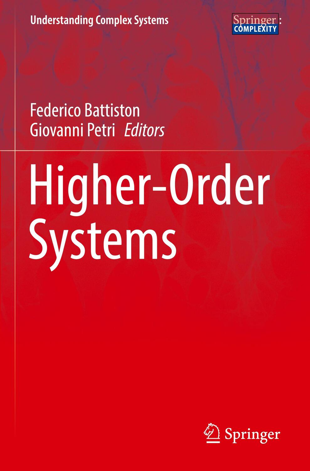 Cover: 9783030913762 | Higher-Order Systems | Giovanni Petri (u. a.) | Taschenbuch | x | 2023