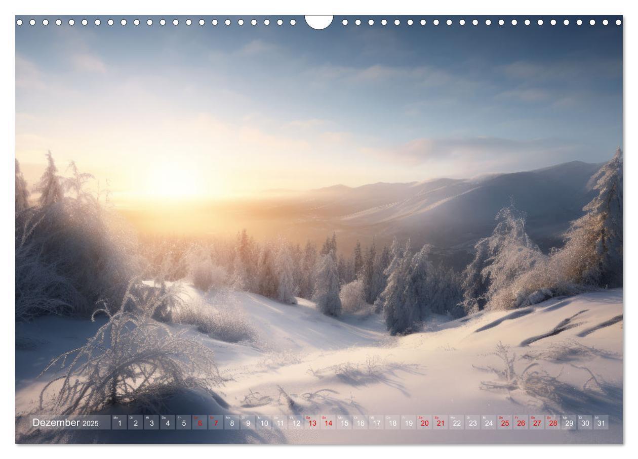 Bild: 9783457223659 | Himmlische Landschaften des Lichts (Wandkalender 2025 DIN A3 quer),...