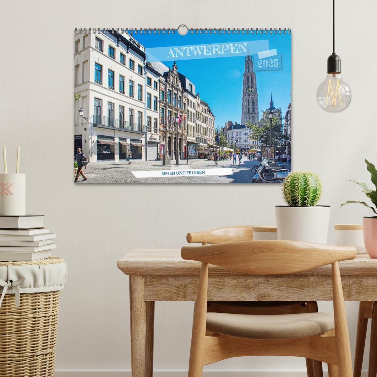 Bild: 9783383783722 | Antwerpen - sehen und erleben (Wandkalender 2025 DIN A3 quer),...