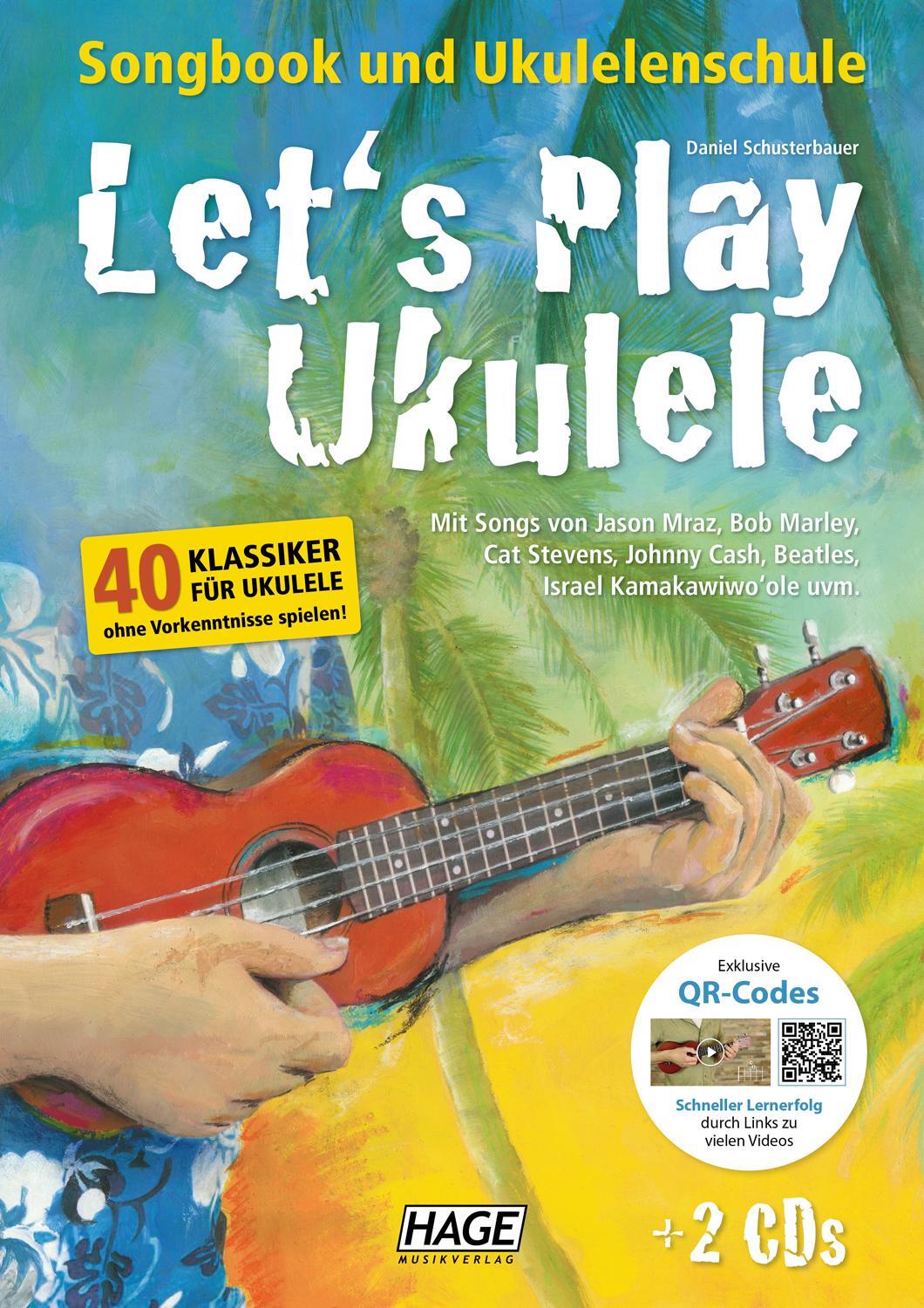 Cover: 9783866263062 | Let's Play Ukulele (mit 2 CDs) | Songbook und Ukulelenschule | Buch