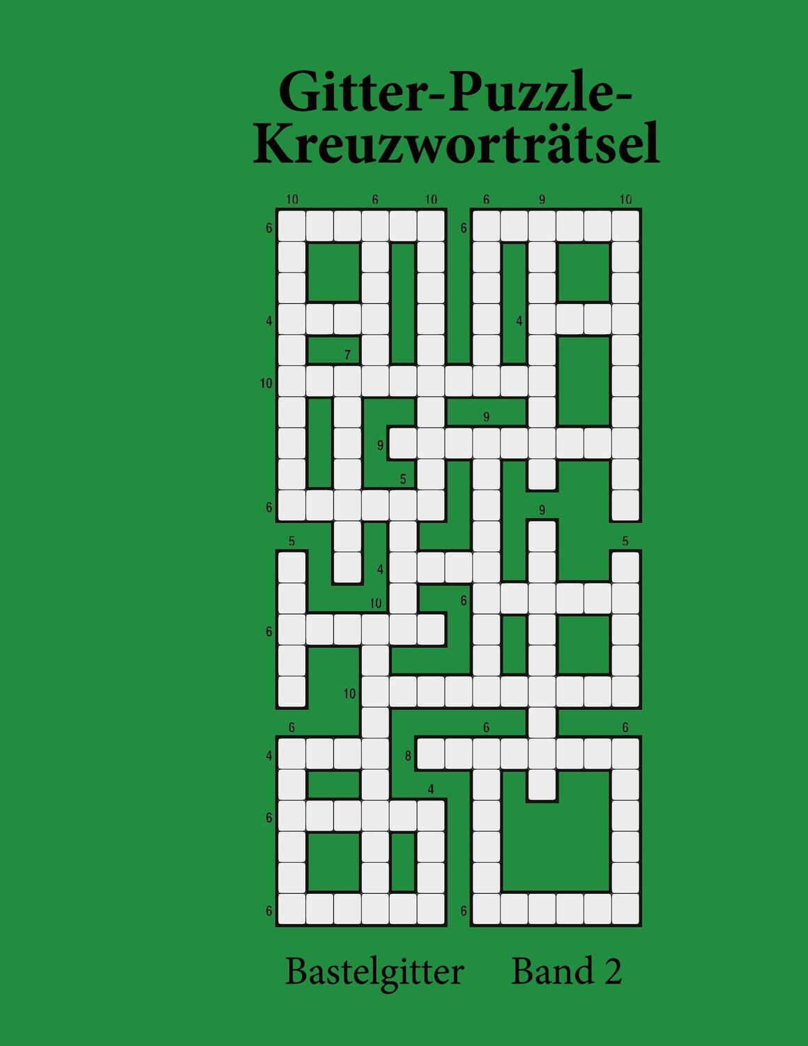 Cover: 9783755727071 | Gitter-Puzzle-Kreuzworträtsel | Bastelgitter Band 2 | Anna Lukas