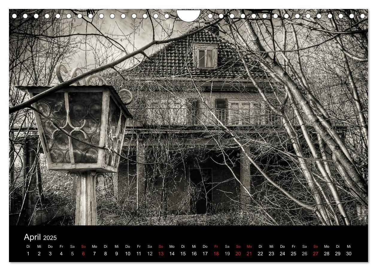 Bild: 9783435534111 | Lost Places Geisterhäuser (Wandkalender 2025 DIN A4 quer), CALVENDO...