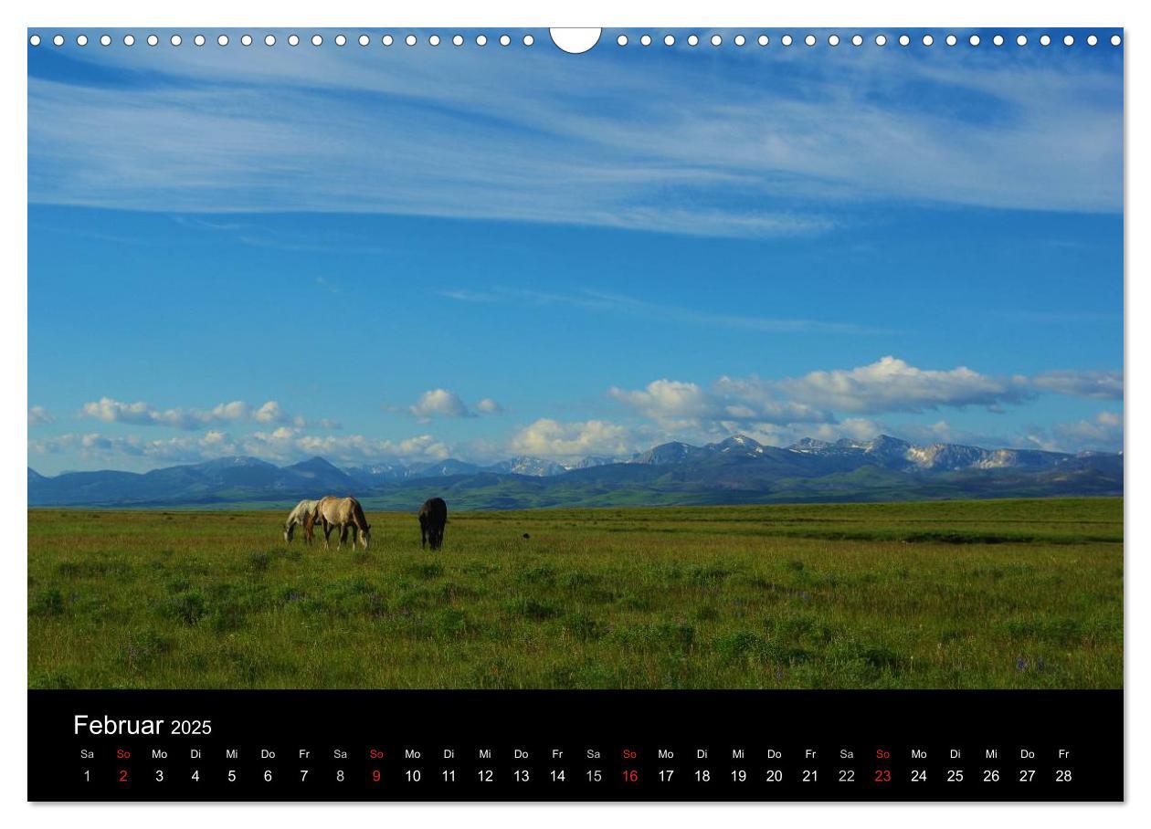 Bild: 9783435824656 | Montana! (Wandkalender 2025 DIN A3 quer), CALVENDO Monatskalender