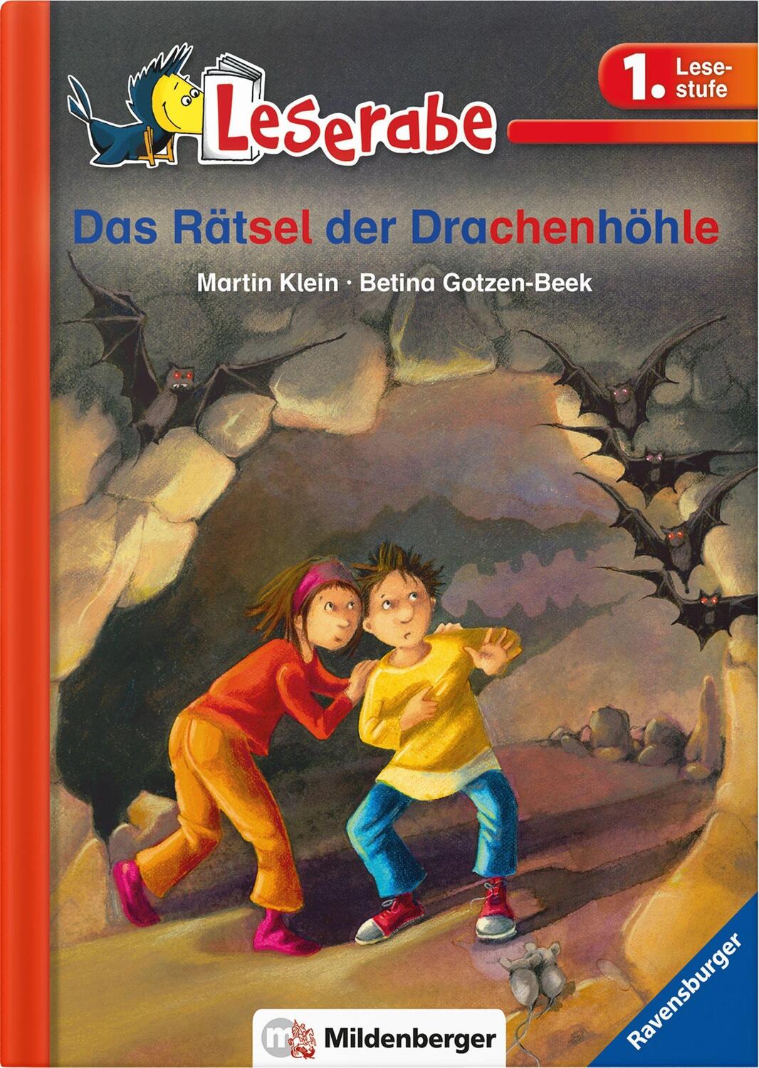 Cover: 9783619144426 | Leserabe 33, Lesestufe 1 - Das Rätsel der Drachenhöhle | Martin Klein