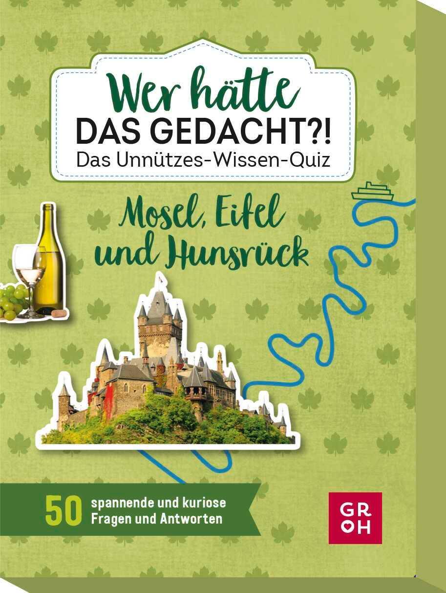 Cover: 4036442012147 | Wer hätte das gedacht?! Das Unnützes-Wissen-Quiz Mosel, Eifel und...