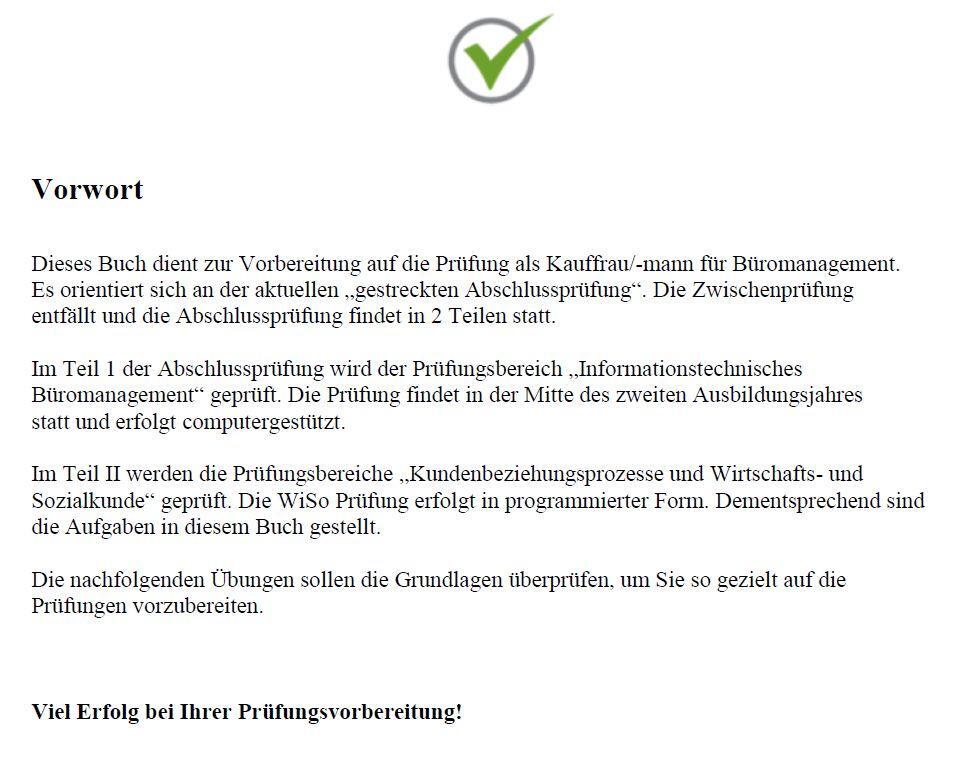 Bild: 9783943665406 | Top-Prüfung Kauffrau/-mann für Büromanagement | Claus-Günter Ehlert