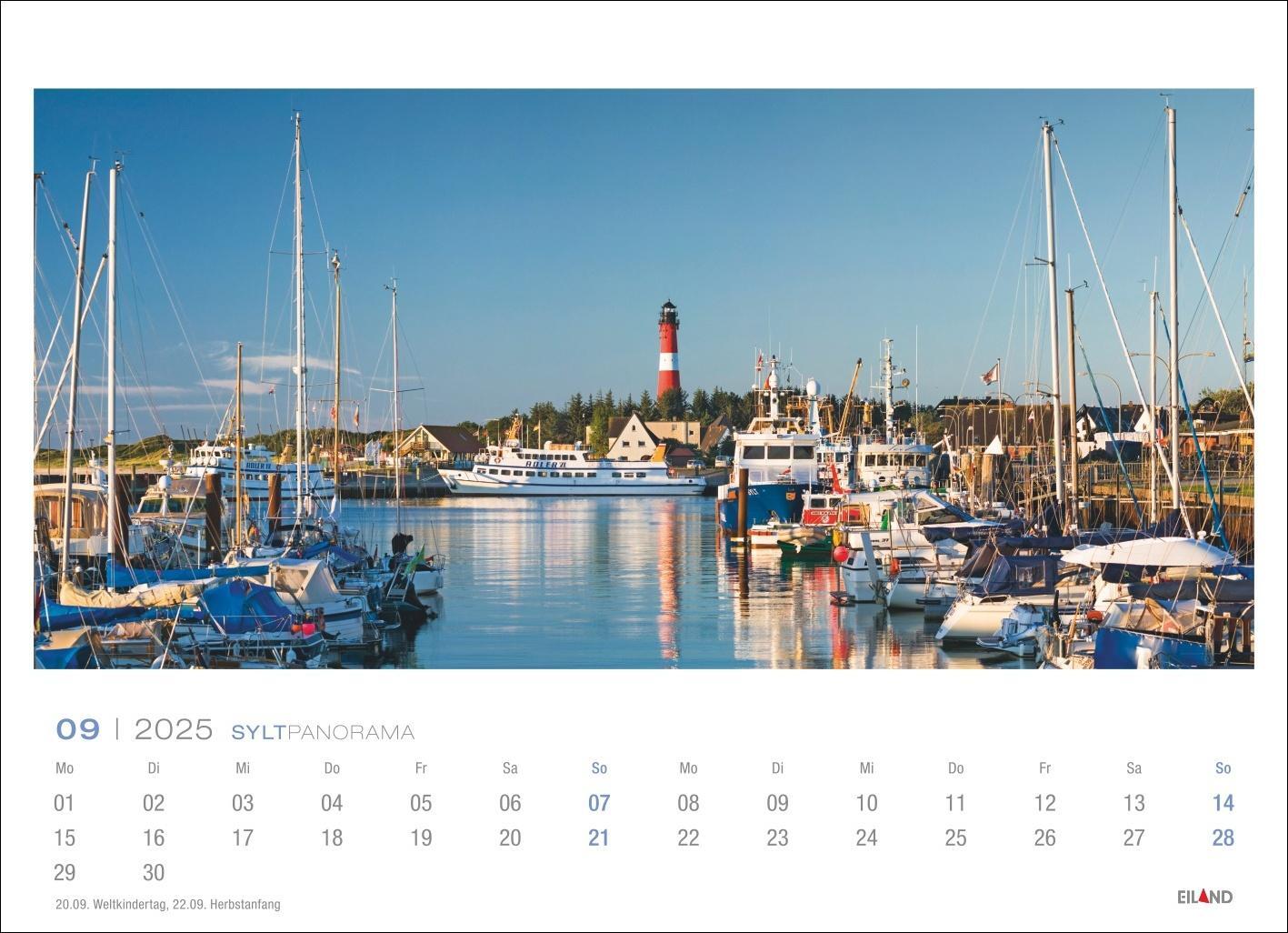 Bild: 9783964023384 | Sylt Panorama Postkartenkalender 2025 - Hans Jessel | Kalender | 13 S.