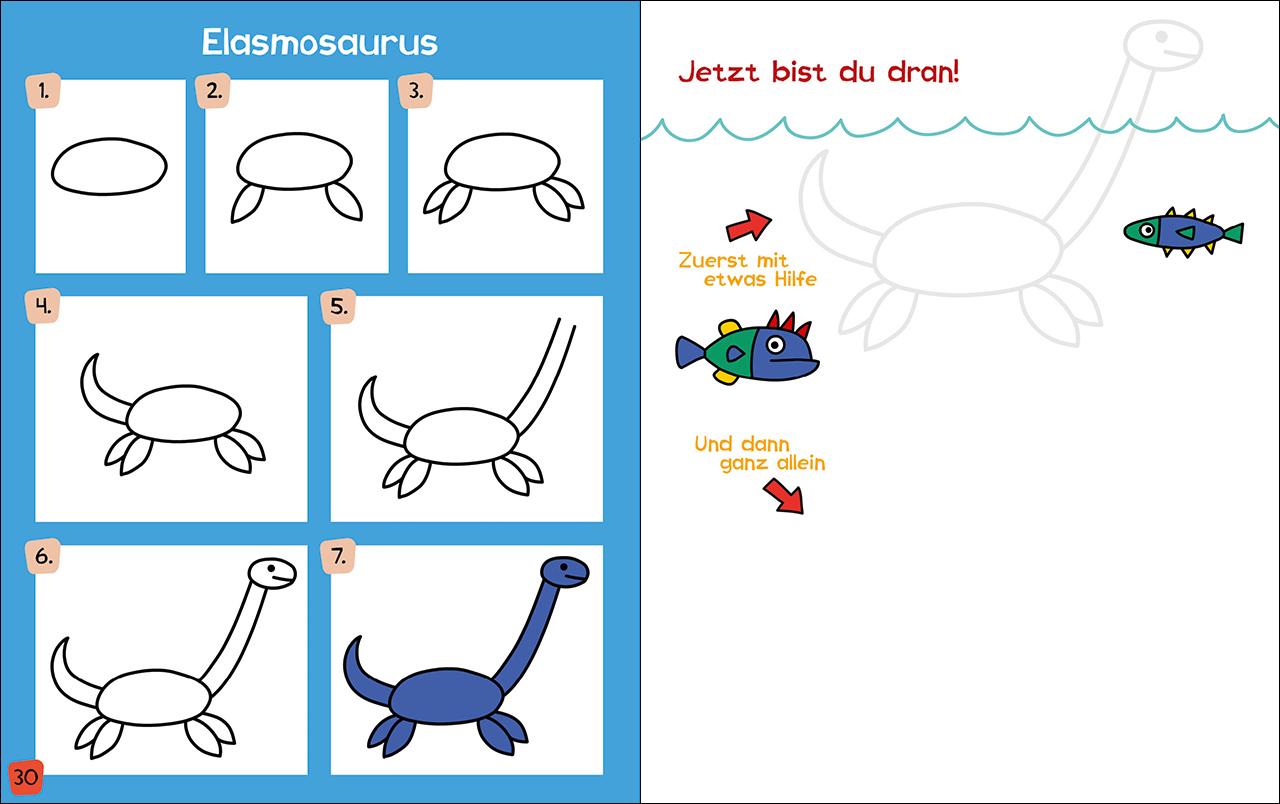 Bild: 9783743210356 | Meine erste Malschule - Dinos | Nastja Holtfreter | Taschenbuch | 2023