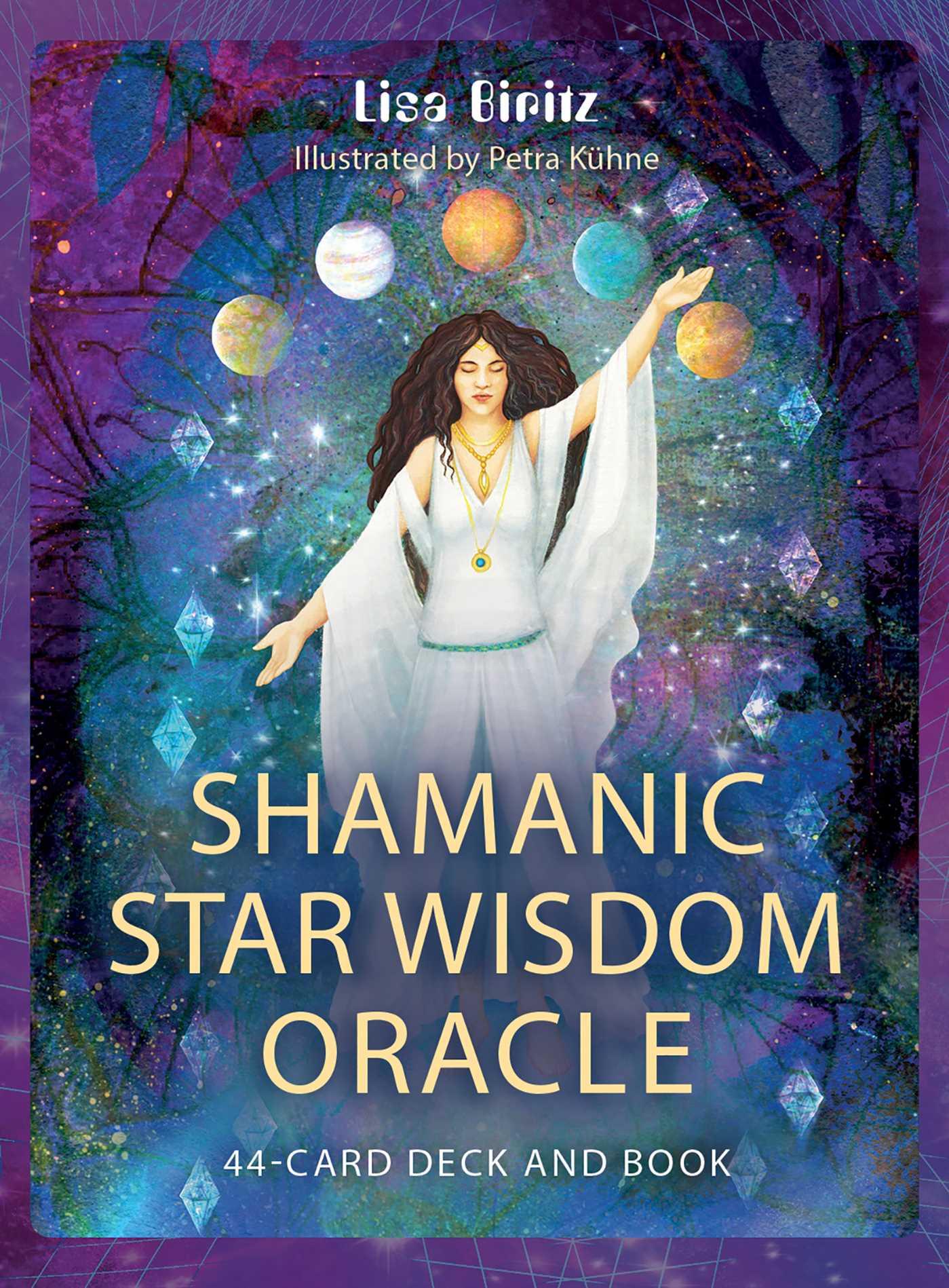 Cover: 9798888501214 | Shamanic Star Wisdom Oracle | 44-Card Deck and Guidebook | Lisa Biritz