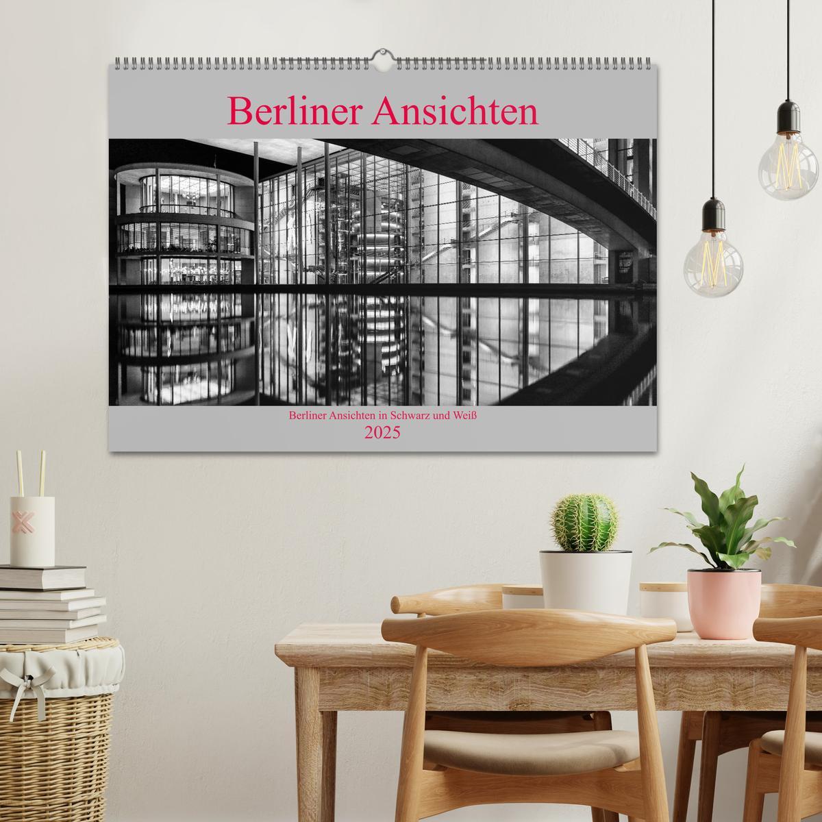 Bild: 9783435567324 | Berliner Ansichten in Schwarz und Weiß (Wandkalender 2025 DIN A2...