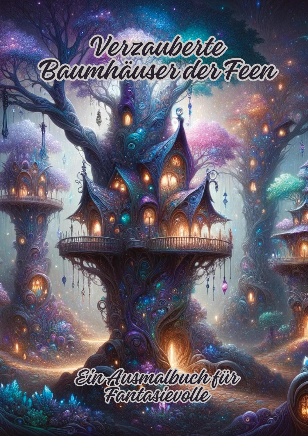 Cover: 9783384067456 | Verzauberte Baumhäuser der Feen | Ein Ausmalbuch für Fantasievolle