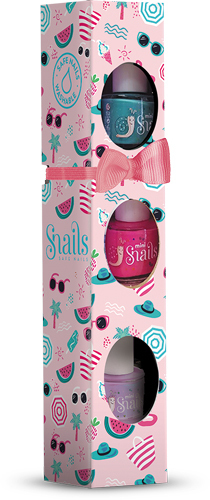 Cover: 5200384516394 | Snails Geschenkset Nagellack Mini Very Berry Licious 3x7ml (MQ6)