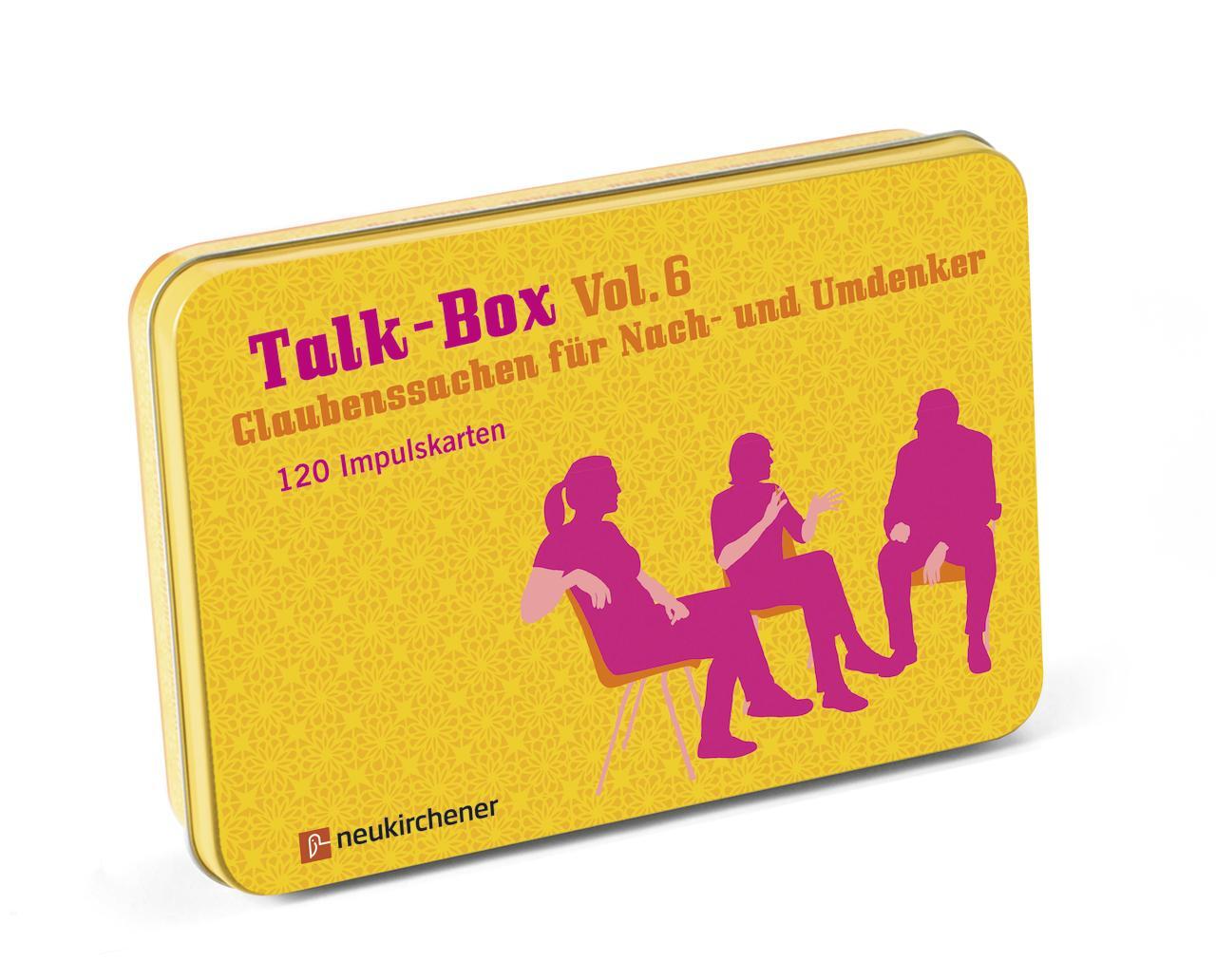 Cover: 9783761559505 | Talk-Box Vol. 6 - Glaubenssachen für Nach- und Umdenker | Box | 120 S.