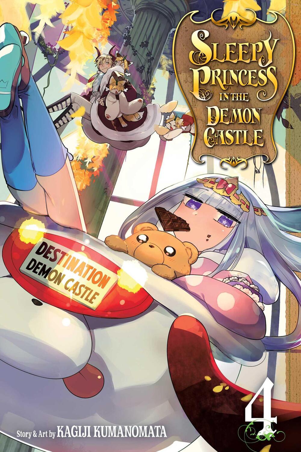 Cover: 9781974701483 | Sleepy Princess in the Demon Castle, Vol. 4, 4 | Kagiji Kumanomata
