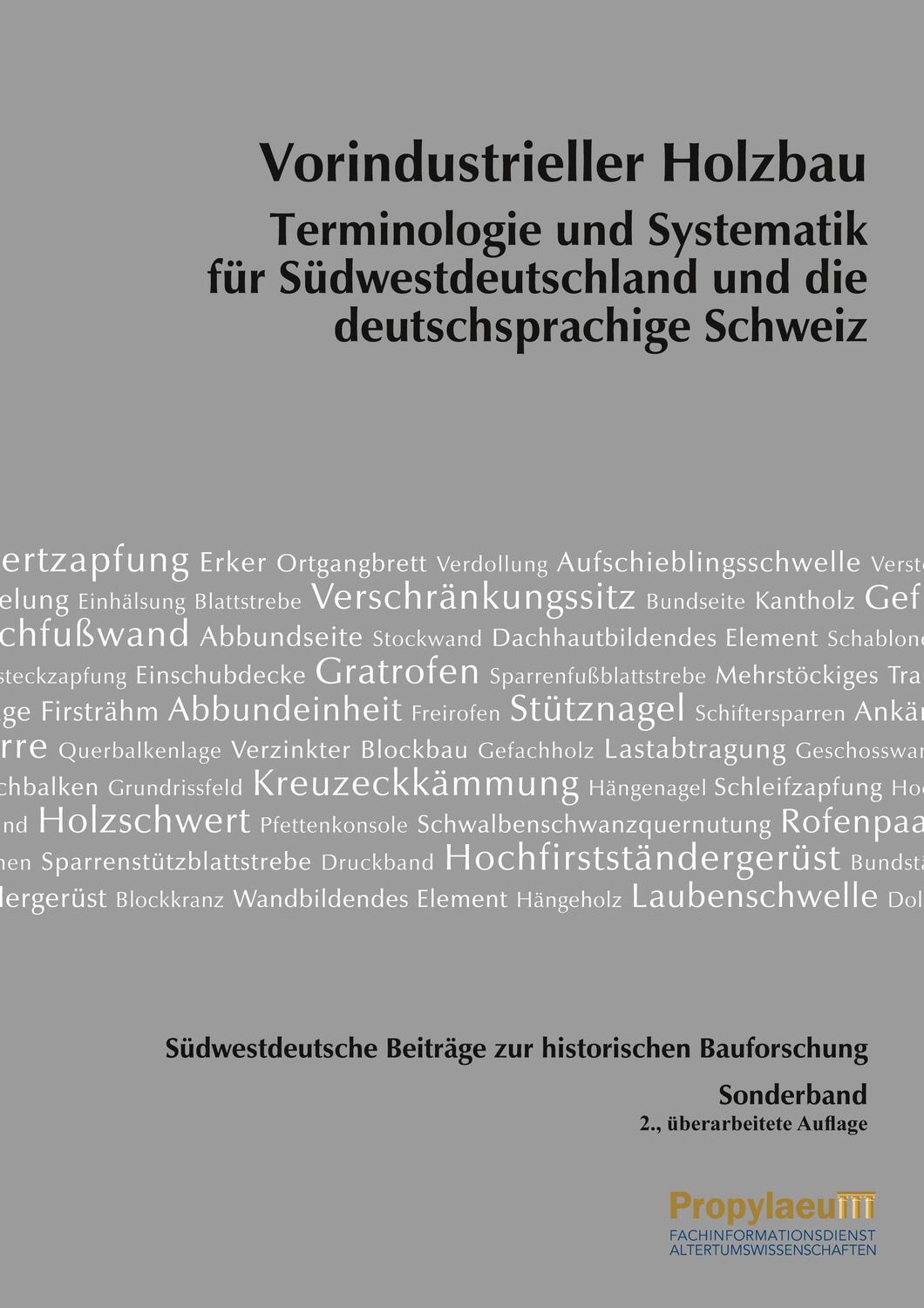 Cover: 9783969292235 | Südwestdeutsche Beiträge zur historischen Bauforschung /...
