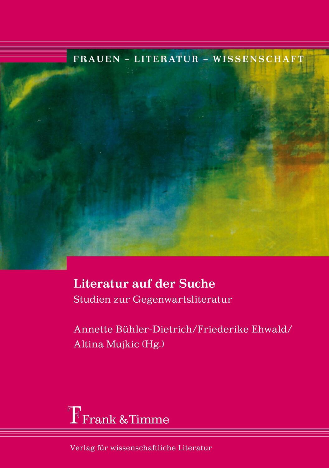 Cover: 9783732903771 | Literatur auf der Suche | Studien zur Gegenwartsliteratur | Buch