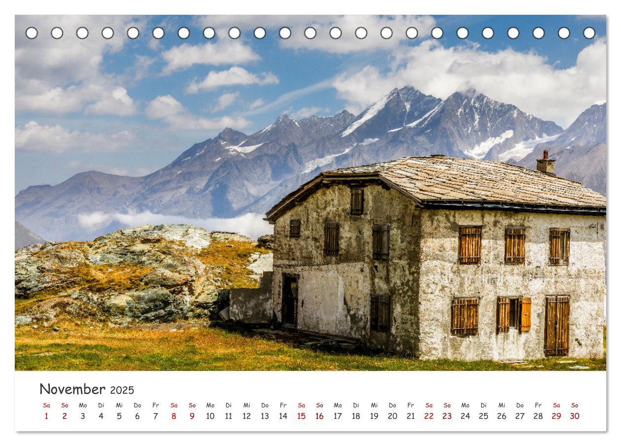 Bild: 9783435103539 | Der Kanton Wallis - einfach liebenswert (Tischkalender 2025 DIN A5...