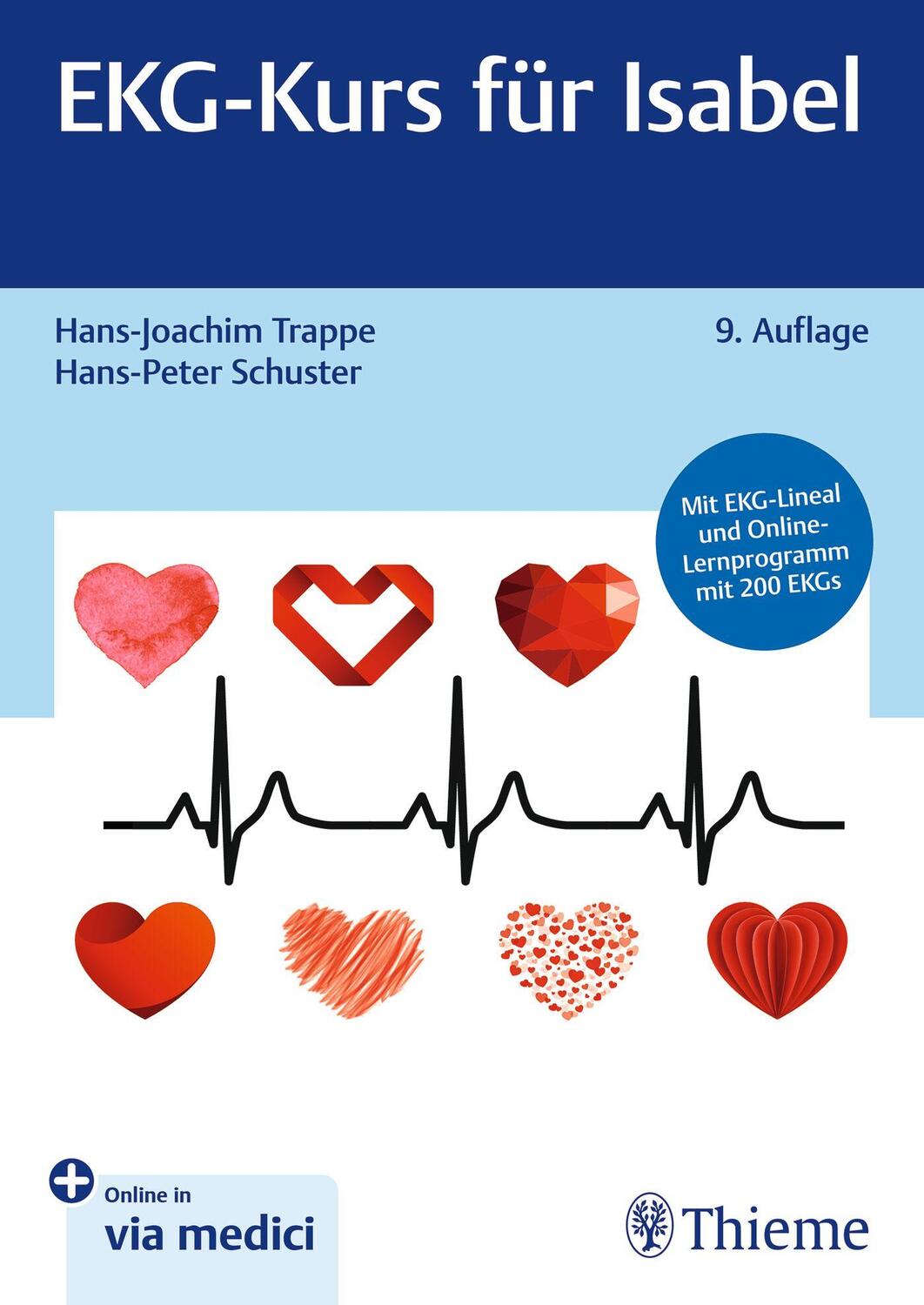 Cover: 9783132454521 | EKG-Kurs für Isabel | Hans-Joachim Trappe | Bundle | 1 Taschenbuch
