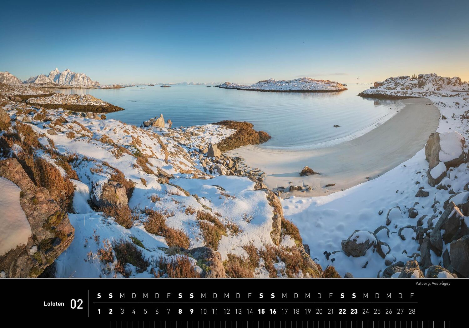 Bild: 9783968555256 | 360° Lofoten Premiumkalender 2025 | Gerhard Zwerger-Schoner | Kalender