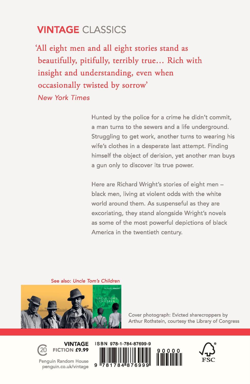 Rückseite: 9781784876999 | Eight Men | Richard Wright | Taschenbuch | Kartoniert / Broschiert