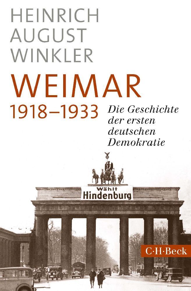 Cover: 9783406726927 | Weimar 1918-1933 | Die Geschichte der ersten deutschen Demokratie