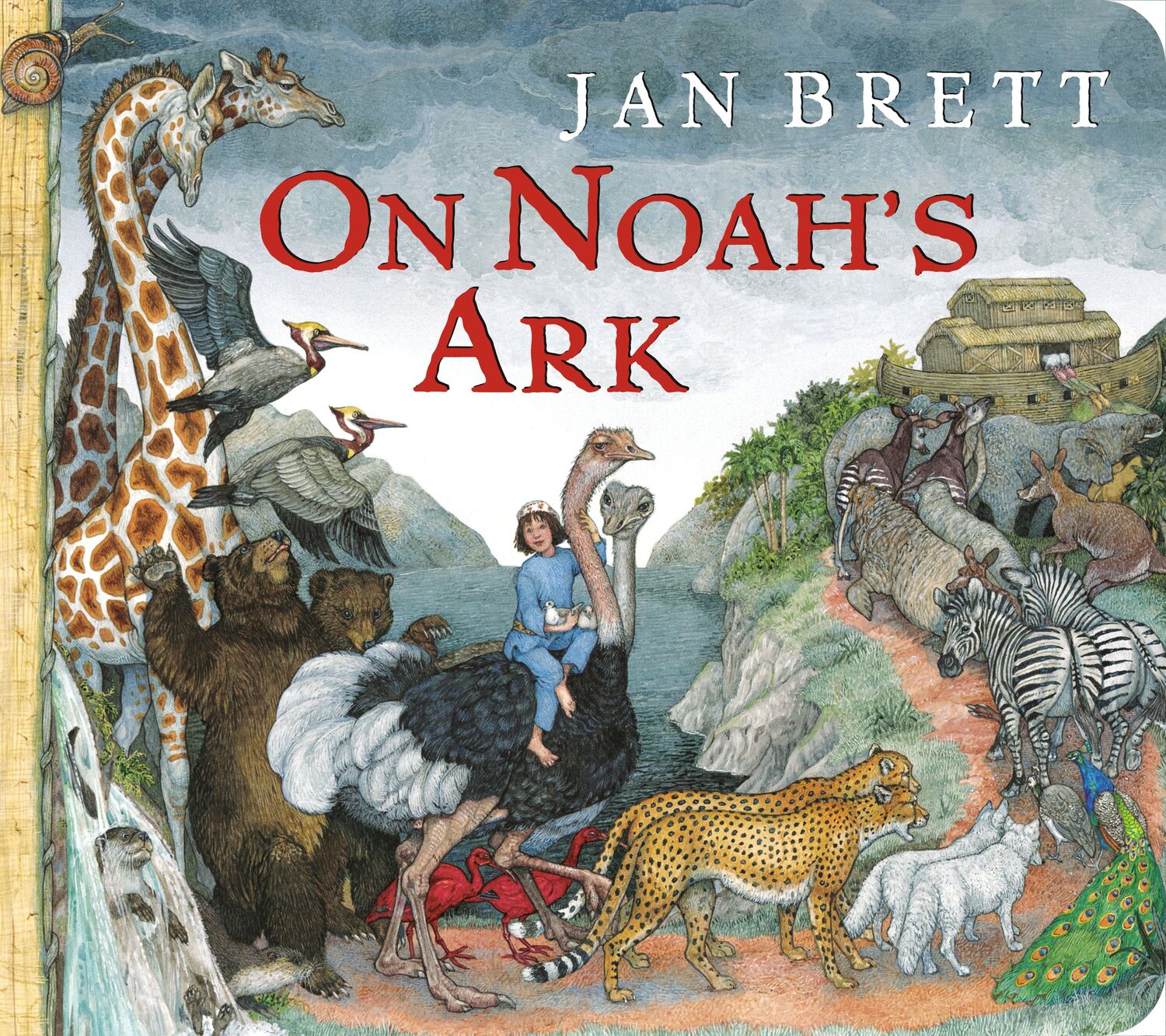 Cover: 9780593695739 | On Noah's Ark (Oversized Lap Board Book) | Jan Brett | Buch | Englisch