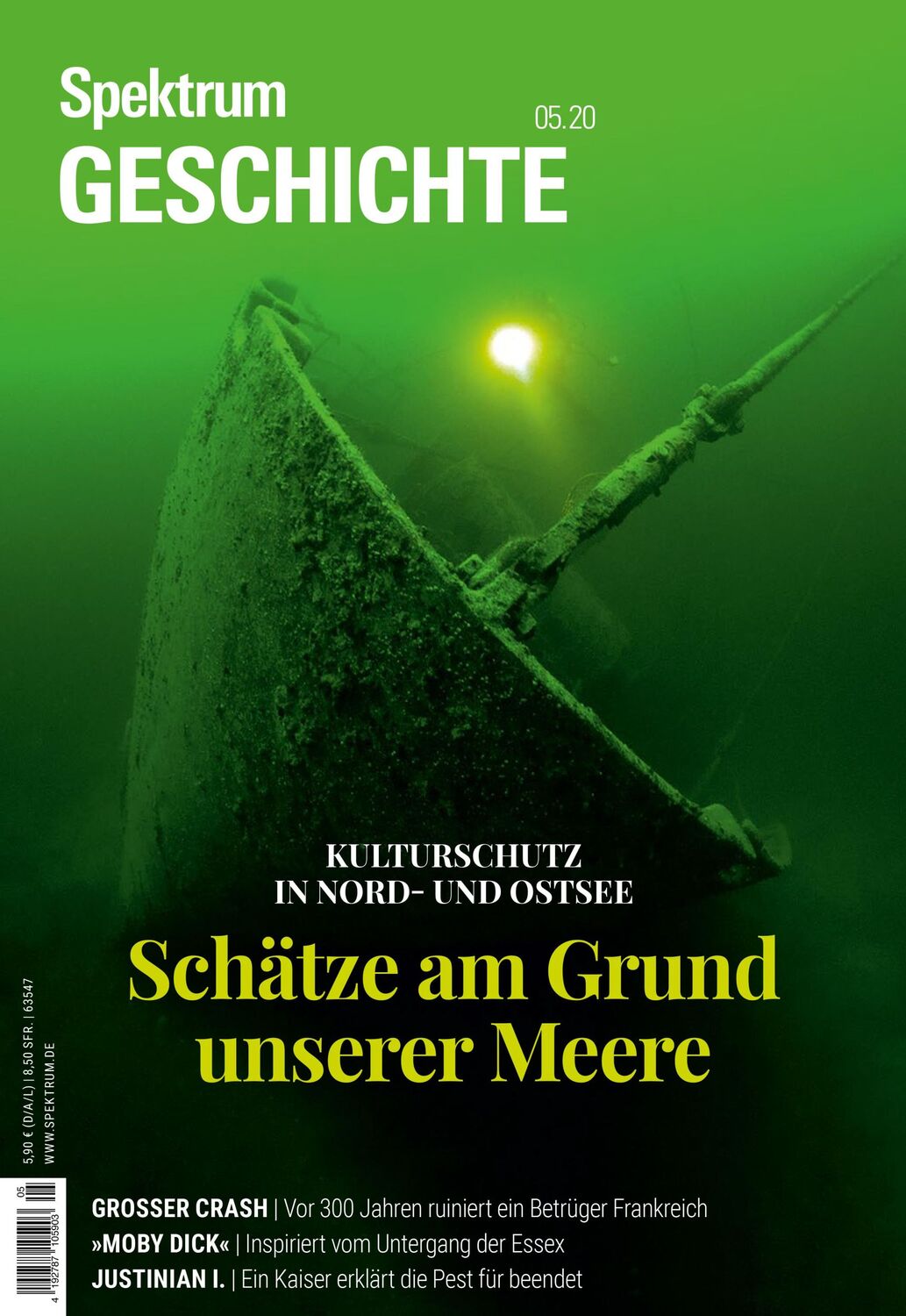 Cover: 9783958924512 | Spektrum Geschichte - Schätze am Grund unserer Meere | Wissenschaft