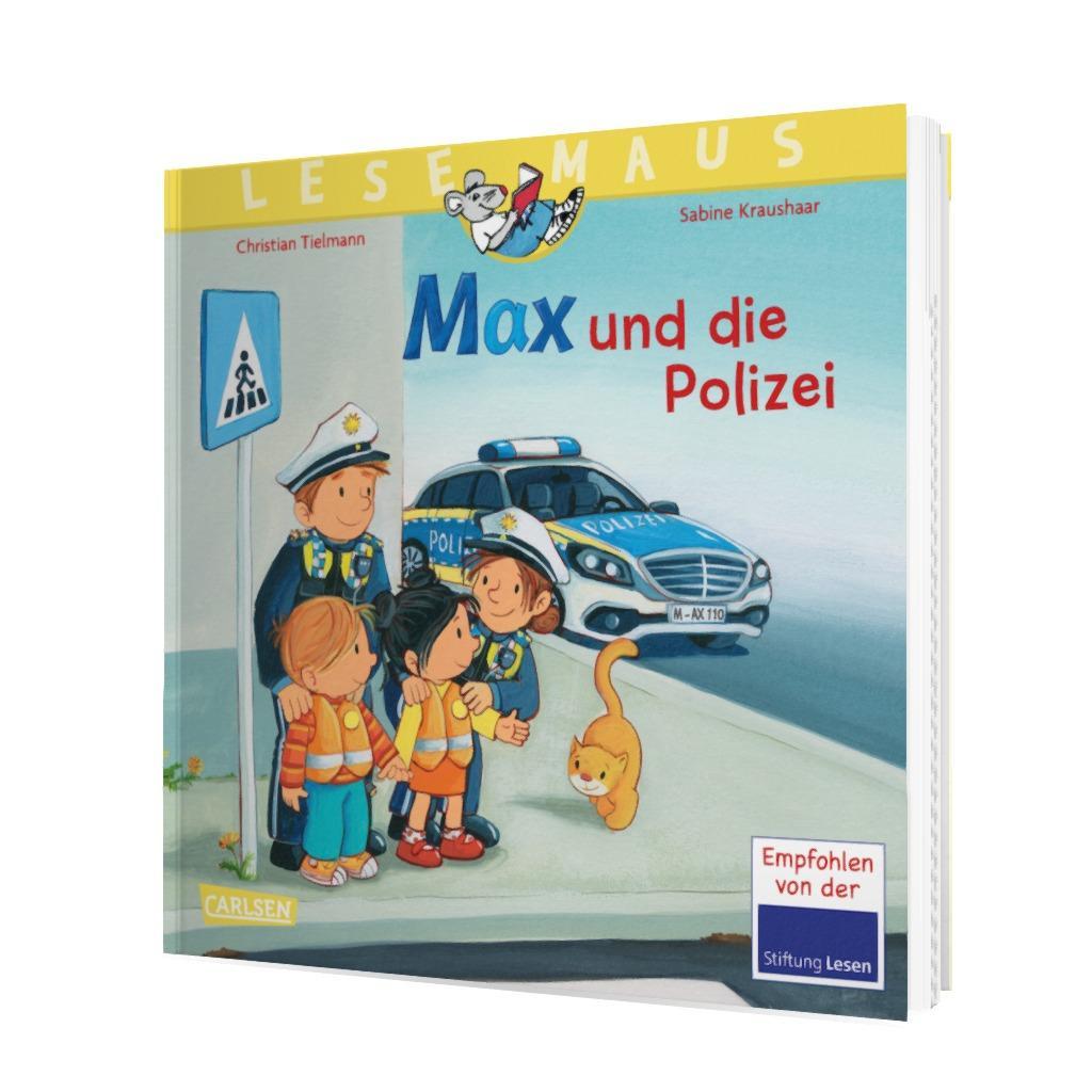 Bild: 9783551081155 | LESEMAUS 15: Max und die Polizei | Christian Tielmann | Taschenbuch