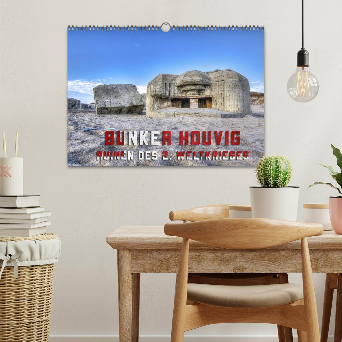 Bild: 9783435831654 | Bunker Houvig (Wandkalender 2025 DIN A3 quer), CALVENDO Monatskalender