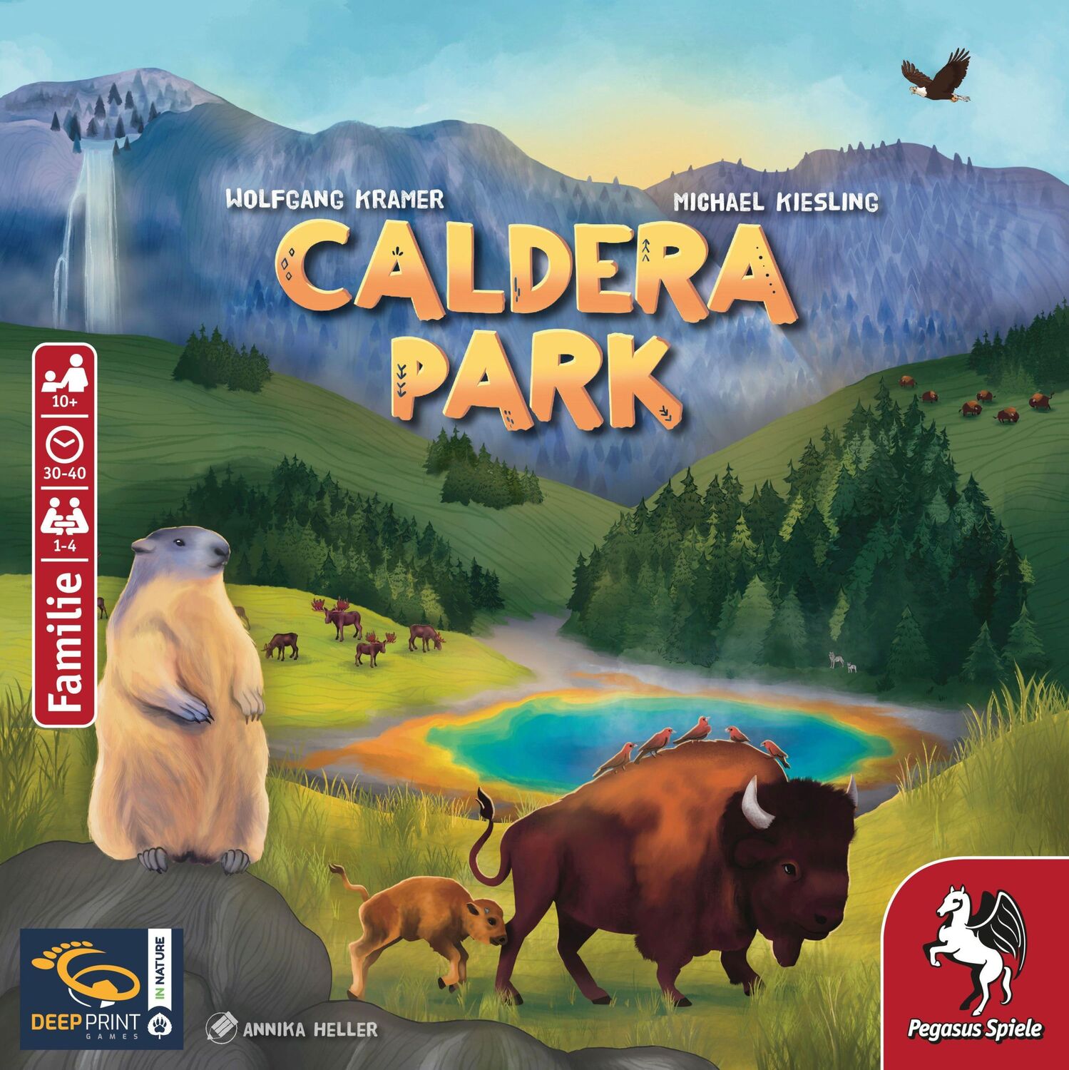 Bild: 4250231734564 | Caldera Park (Deep Print Games) | Spiel | 57808G | Deutsch | 2022