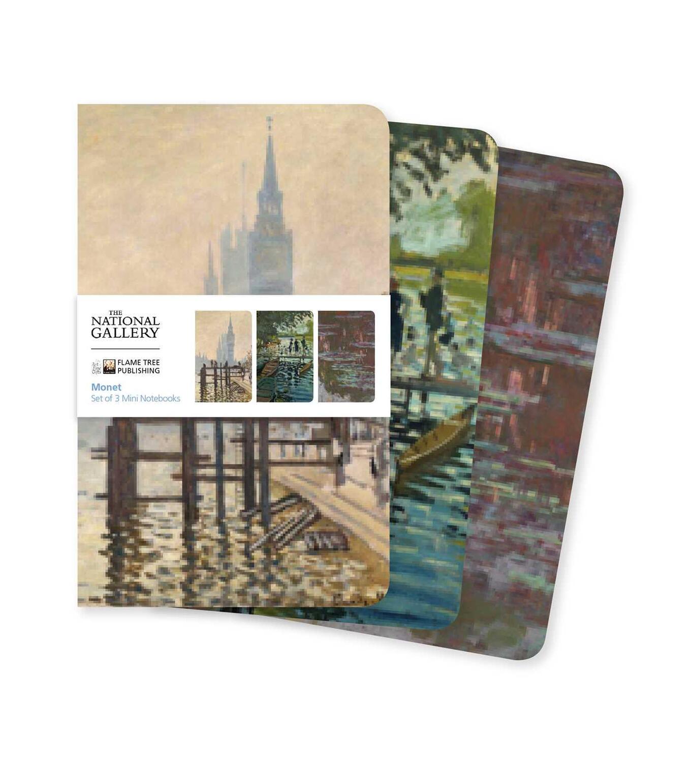 Cover: 9781804173053 | National Gallery: Monet Set of 3 Mini Notebooks | Buch | 192 S. | 2023