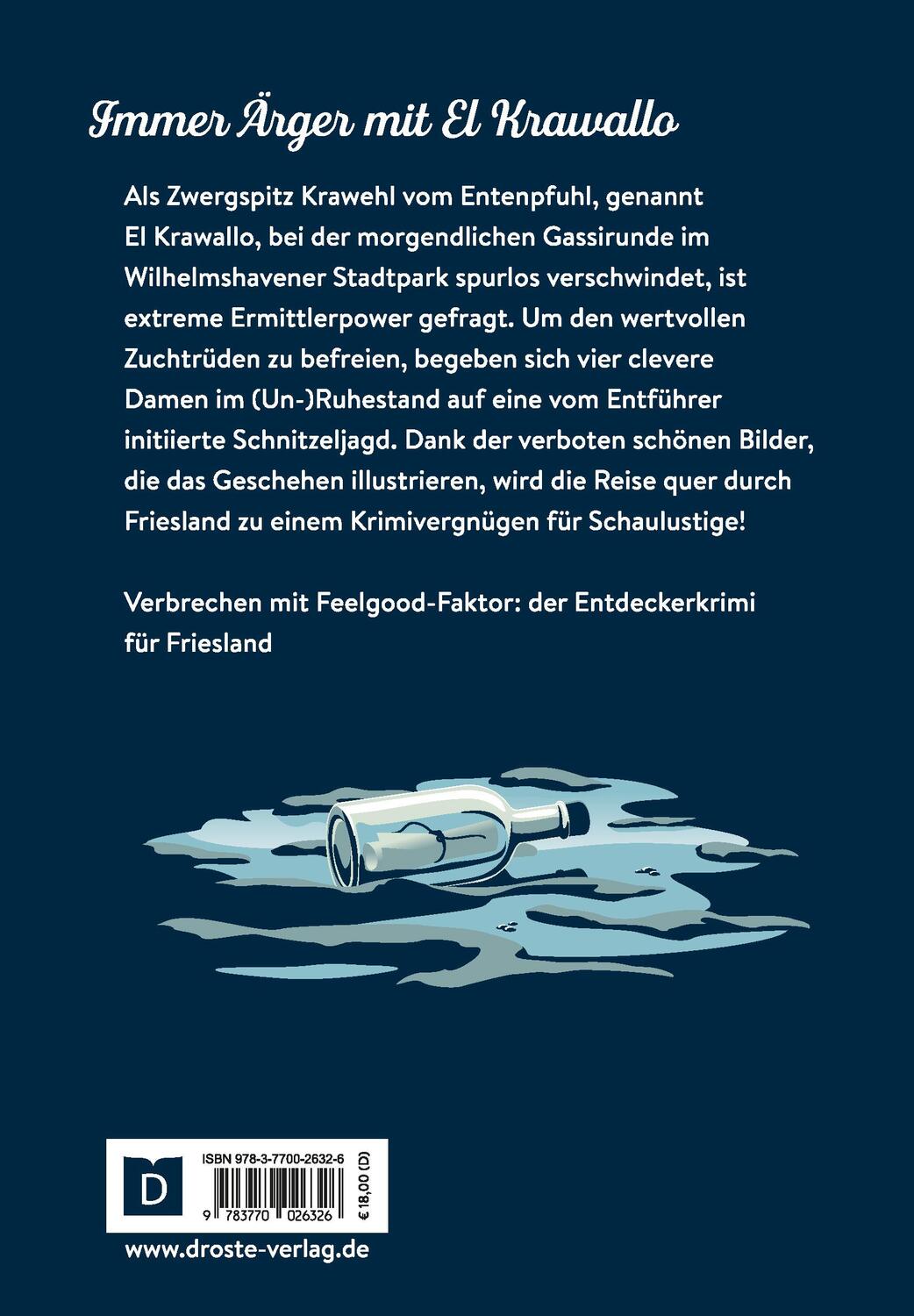 Rückseite: 9783770026326 | Wo steckt El Krawallo? | Friesland kriminell entdecken | Brenda Stumpf