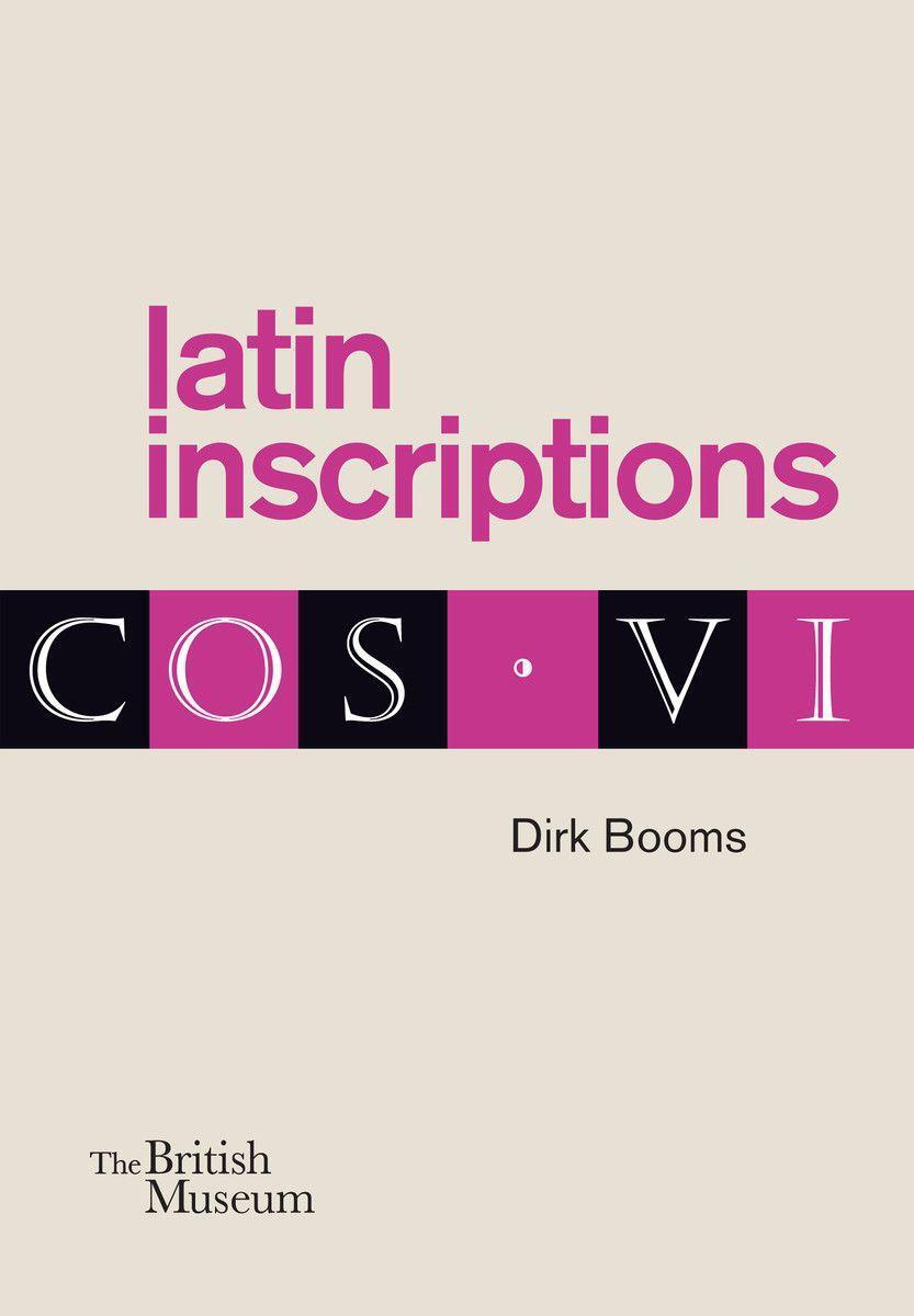 Cover: 9780714122885 | Latin Inscriptions | Dirk Booms | Taschenbuch | Ancient languages