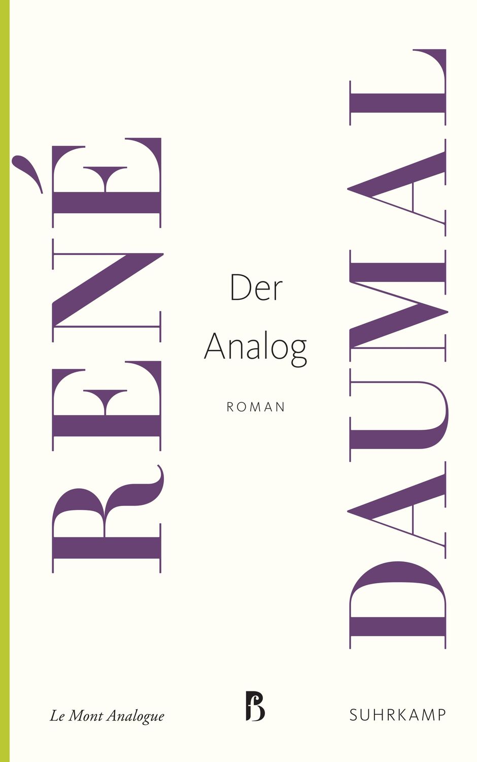 Cover: 9783518473504 | Der Analog | René Daumal | Taschenbuch | 138 S. | Deutsch | 2023