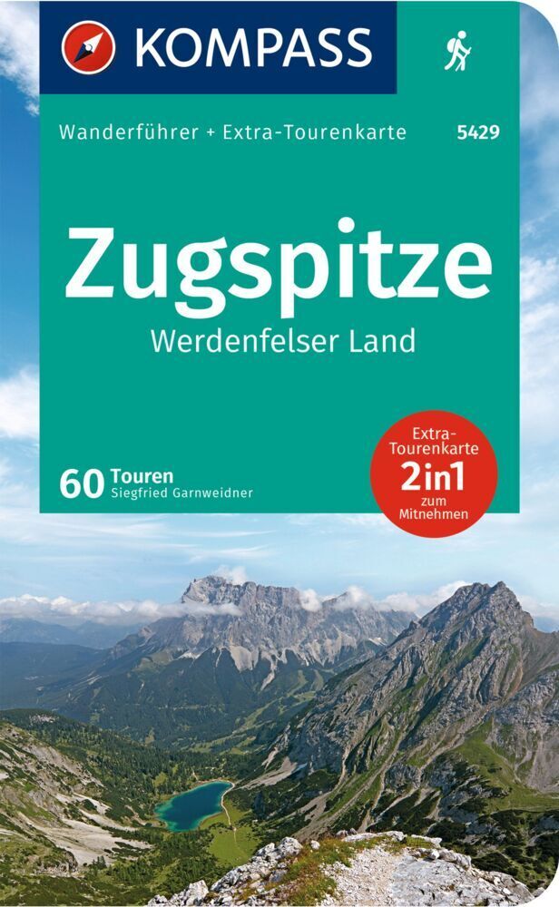 Cover: 9783991214021 | KOMPASS Wanderführer Zugspitze, Werdenfelser Land, 60 Touren mit...