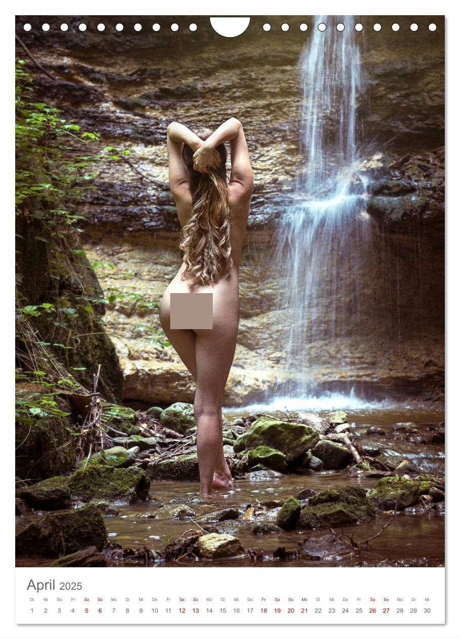 Bild: 9783435983049 | Nude in Nature - Akt und Natur (Wandkalender 2025 DIN A4 hoch),...