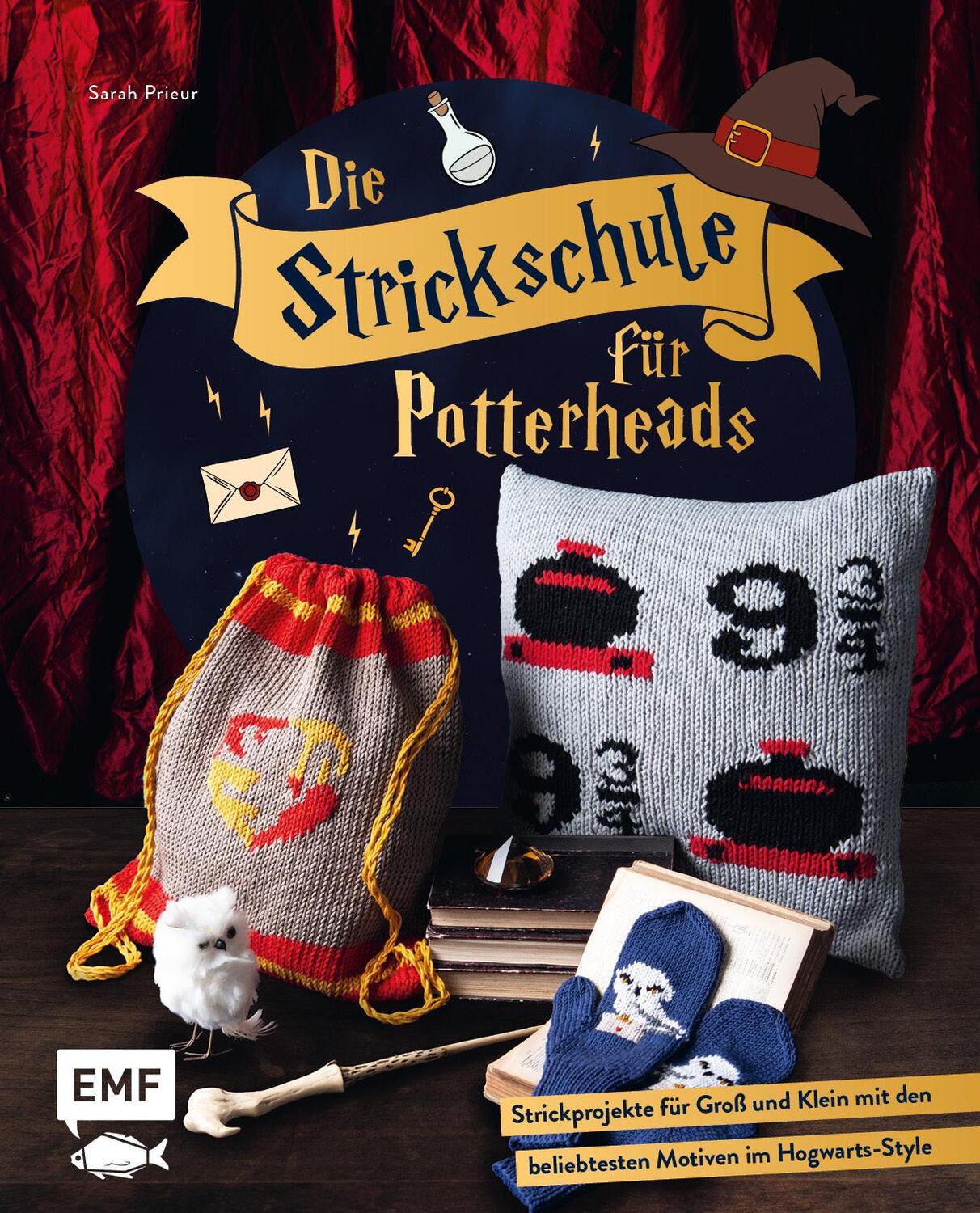 Cover: 9783745912005 | Die Strickschule für Potterheads | Sarah Prieur | Buch | Deutsch