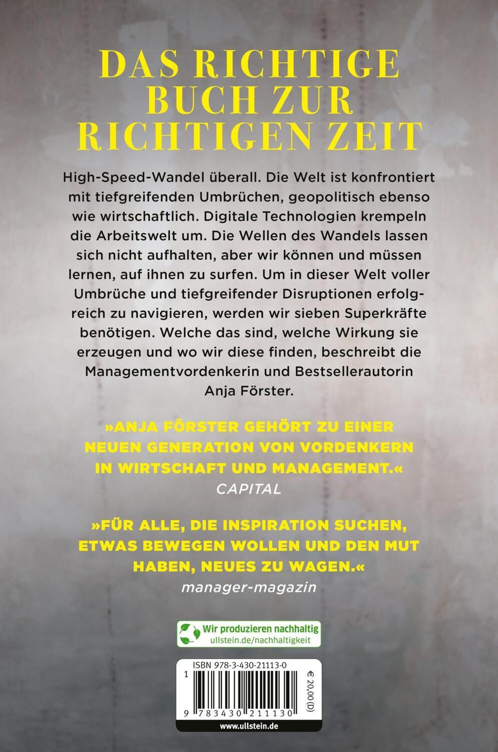Rückseite: 9783430211130 | 7 Superkräfte | Anja Förster | Taschenbuch | 208 S. | Deutsch | 2024