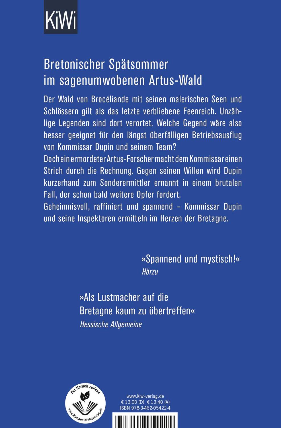 Rückseite: 9783462054224 | Bretonische Geheimnisse | Kommissar Dupins siebter Fall | Bannalec